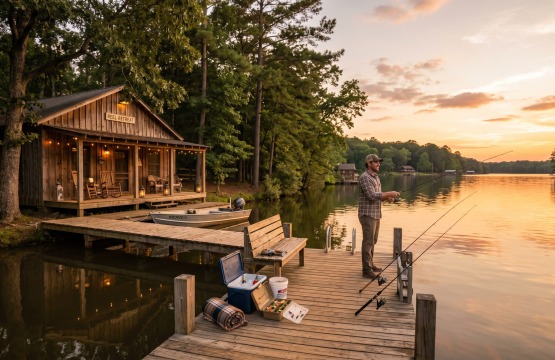 A Weekend Fishing Trip Packing List for Alabama Lake Cabins - VLB Properties LLC serving Elk River (Athens AL) and Wilson Lake (Muscle Shoals AL)